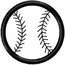 Baseball Embroidery Design 1 Baseball Embroidery Design 1